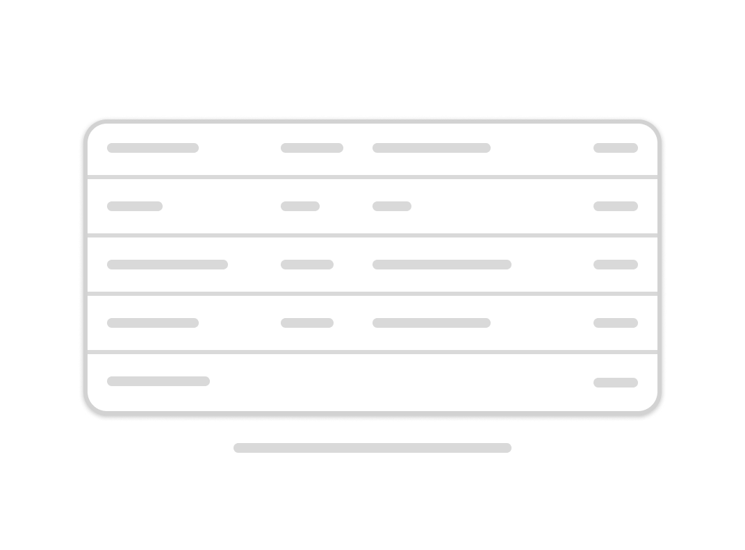 image of table
